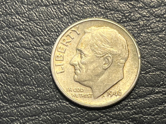Roosevelt-Dimes-1946--The-Ear-May-Appear-Double-?